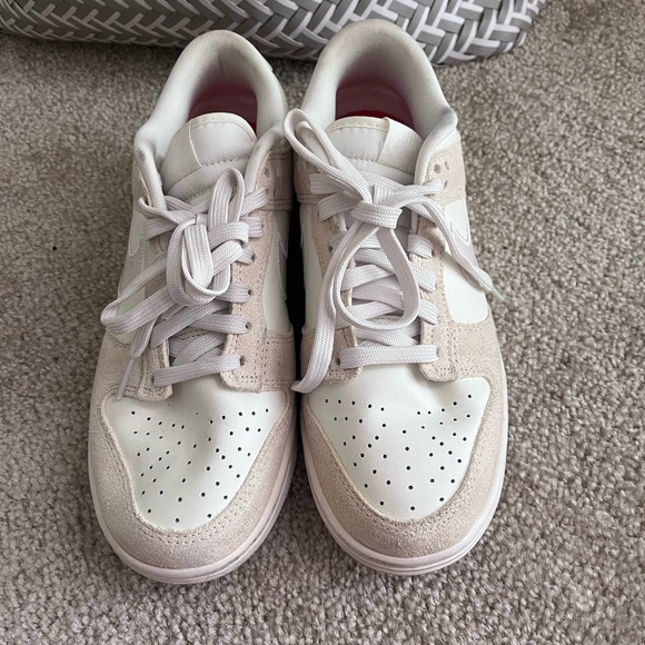 Nike Shoes - Nike White Pink Beige Sneakers